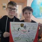 Пятиклассники Международной лингвистической школы изучают Афинский театр и создают интеллект-карты 