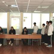 Ученики 7-8 классов Международной лингвтсической школы продолжили проект “The Cultural Heritage of Vladivostok” презентациями в 5-6 классах 