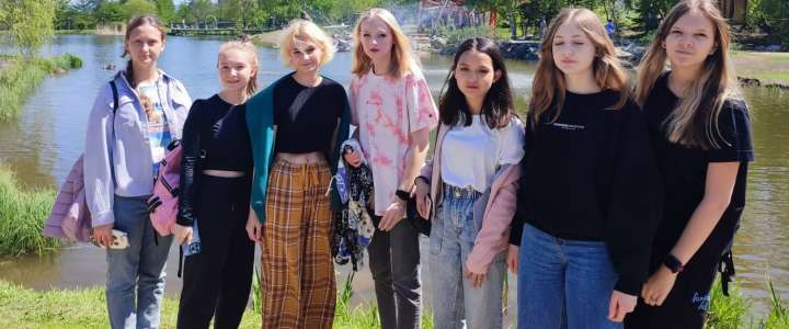 Ученики 7м1 и7м3 классов Международной лингвистической школы провели День здоровья в парке «Штыковские пруды»  