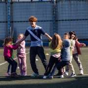 Веселыми спортивными играми завершается International Week в Международной лингвистической школе   