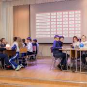 Пятые классы Международной лингвистической школе открыли серию интеллектуальных игр Game Club   