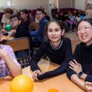 Пятые классы Международной лингвистической школе открыли серию интеллектуальных игр Game Club   