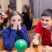 Пятые классы Международной лингвистической школе открыли серию интеллектуальных игр Game Club   