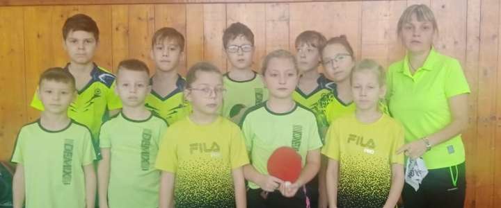 Ученики 3 класса МЛШ взяли «бронзу» на Первенстве городского округа Большой Камень по настольному теннису  