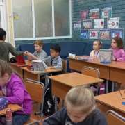 Предметная неделя в начальных классах Международной лингвистической школа открылась уроками русского языка