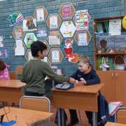Предметная неделя в начальных классах Международной лингвистической школа открылась уроками русского языка