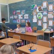 Предметная неделя в начальных классах Международной лингвистической школа открылась уроками русского языка
