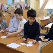 Опыты, исследования, эксперименты: ученики начальных классов Международной лингвистической школы сделали свои первые шаги в научный мир