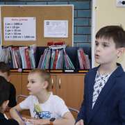 Интеллектуальной игрой «Умники и умницы» завершилась предметная неделя в начальных классах МЛШ 