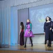 В Международной лингвистической школе состоялся концерт в честь Дня защитника Отечества