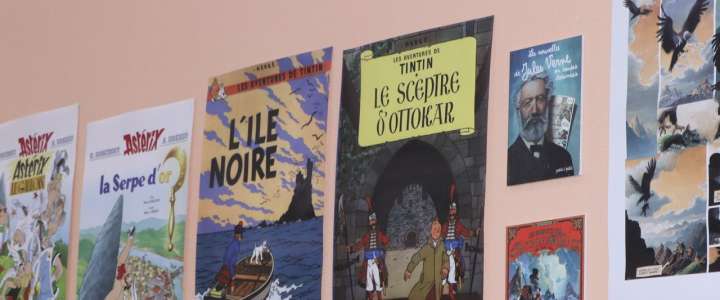 «Жюль Верн и la Bande dessinée»: совместный проект МЛШ, Альянс Франсез-Владивосток и галереи "Арка"
