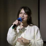 Петр Лундстрем и Екатерина Агранович рассказали ученикам МЛШ о добровольчестве,  идеологии и почему надо много учиться