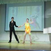 Концерт в Международной лингвитсической школе честь Дня учителя 