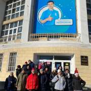 «В гостях у ученого»: ученики 7м1 класса Международной лингвистической школы побывали на экскурсии в научно-учебном музее ДВФУ 