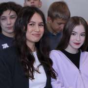 Проект «Founders of Vladivostok» развивается - в гости к ученикам 7 и 8 классов МЛШ пришла экскурсовод Татьяна Фоменко 