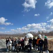В гости к солнцу: ученики 7м1 и 7м3 классов Международной лингвистической школы побывали на экскурсии в Приморской астрономической обсерватории 