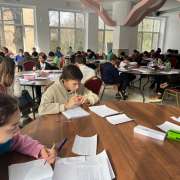 Ученики Международной лингвистической школы успешно сыграли математические бои на математическом турнире Европы