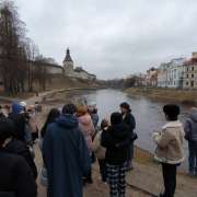 «Учимся в Петербурге: в гости к Пушкину»: специалисты «Альфа-Диалог» познакомили учеников МЛШ с Пушкинскими местами в Петербурге 