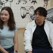 Ученики 10 и 11 классов МЛШ Ко Юан и Чжон Чже Вон приступили к реализации видеопроекта «Вторые иностранные языки в МЛШ» 