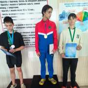 Ученик 9м2 класса МЛШ Андрей Лесовский завоевал «бронзу» на Чемпионате и Первенстве Приморского края по плаванию