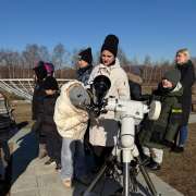 Ученики 3м2 класса Международной лингвистической школы побывали на экскурсии в Приморской астрономической обсерватории