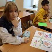 «Заруби себе на носу»: в 6м1 классе МЛШ прошел творческий урок по теме «Лексикология. Фразеологизмы» 