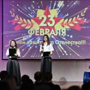 В МЛШ состоялся праздничный концерт в честь Дня защитника Отечества 