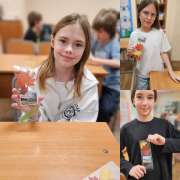 Сотрудники Ботанического сада-института ДВО РАН встретились с учениками начальных классов МЛШ и рассказали, какие растения помогали людям выживать в военное время 